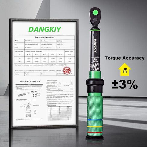 Torque Wrench, 1/4-Inch Lightweight Dual-direction Drive Click Torque Wrench 20-240IN.LB/2.3-27.1N.M, 72 tooth High Precision Bike Torque Wrenches with Dual Range Scales for bicycle in Saudi Arabia