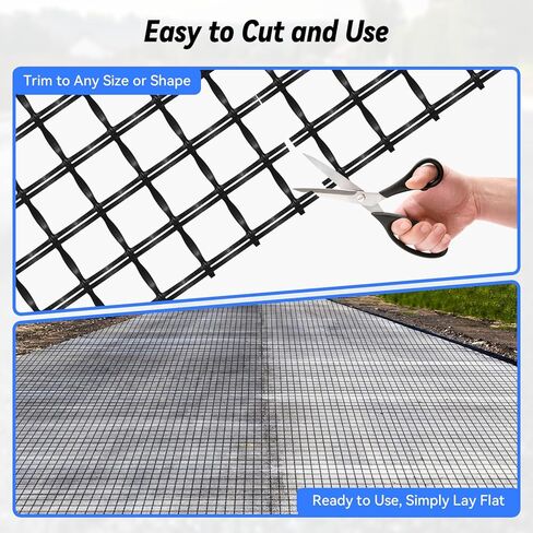 شبكة جغرافية من الألياف الزجاجية ثنائية الاتجاه بطول 4 أقدام × 98 قدمًا للحفاظ على الجدار بقوة شد تبلغ 50 كيلو نيوتن. مثالية للممرات، وتعزيز المنحدرات، والمناظر الطبيعية، والشرفات، ومواقف السيارات. in Kuwait