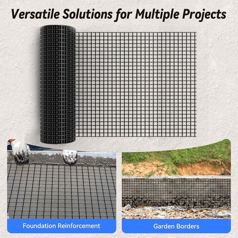 شبكة جغرافية من الألياف الزجاجية ثنائية الاتجاه بطول 4 أقدام × 98 قدمًا للحفاظ على الجدار بقوة شد تبلغ 50 كيلو نيوتن. مثالية للممرات، وتعزيز المنحدرات، والمناظر الطبيعية، والشرفات، ومواقف السيارات. in Kuwait