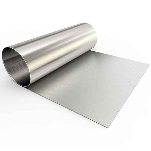 430 Stainless Steel Sheet Metal 96 x 48 Inch 24GA Metal Sheet Panel #4 Brushed Finish with Protective Film for Wall, Food Truck, Restaurant, Kitchen, Floor, Trailer, Garage, Crafting in Saudi Arabia