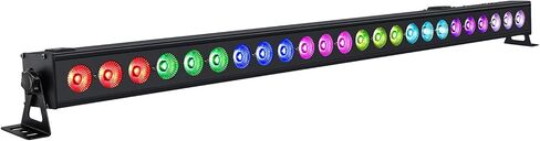 شريط إضاءة LED للمسرح - OPPSK 72W 24LED RGB Wash Light | وظيفة المطاردة، تشغيل تلقائي للصوت، تحكم DMX المنشط | لإضاءة المسرح لحفلات الزفاف في الكنيسة DJ in Kuwait