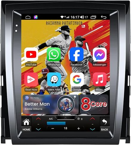 [8Core 4G+6G] Car Radio for Cadillac ATS XTS SRX CTS 2013-2018: 9.7" HD Touch Screen Stereo Replacement Wireless Carplay Android Auto 5G WiFi Bluetooth FM/AM/RDS DSP SWC GPS Split Screen Backup Camera in Saudi Arabia