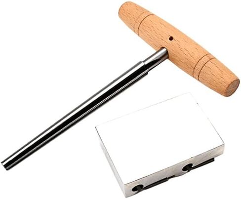 Violin Tuning Peg Reels Shaver and Reamer Set, Natural Maple Wood, Professional Shaving Tools for 3/4-4/4 Size Violin, 4-Fluted Pin Hole Reamer in Saudi Arabia