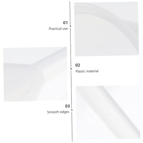 5 قطع من قمع البلاستيك الشفاف للاستخدام المختبري، قمع فلتر متعدد الأغراض لتغيير الزيت وإضافات الغاز وأكثر سهولة في التخزين والعش in Kuwait