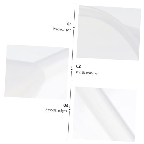 BESTYASH 5Pcs Clear Plastic Funnels Multipurpose Filter Funnel for Easy Liquid Transfer for Oil Changes Additives and Laboratory Use in Saudi Arabia