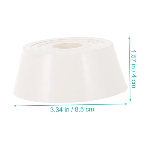 Cabilock 1Set Laboratory Funnel Flask Adapter Set Rubber Tapered Collar Filter Gaskets for Efficient Filtration Compatible with Various Flask and Easy to Use in Saudi Arabia