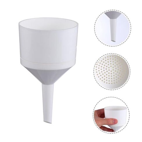 2pcs Plastic Buchner Funnel for Laboratory Filtration Acid-Resistant Design for Efficient Liquid Separation Experiments and Everyday Use in Saudi Arabia