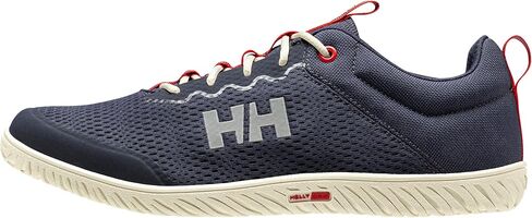 Helly Hansen Men's HP Foil EVO Sailing Shoes - Quick-Dry Breathable Deck Footwear, Hydro-Grip Traction, Non-Marking Cupsole, Navy - 11 in Saudi Arabia