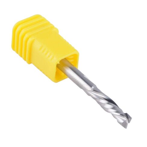 5Pcs Carbide End Mills Up & Down Cut CNC Spiral Router Bits 4x17mm 2 Flute Woodworking for Wood PVC MDF Plastic in Saudi Arabia