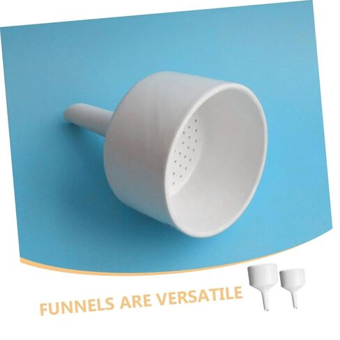 2pcs Laboratory Funnels Wide Mouth Scientific Filter Funnels for Liquid Transfer Material for High Temperature Resistance for Research and Experiments in Saudi Arabia