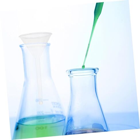 Ciieeo 12pcs Plastic Funnel Set Laboratory Funnel Powder for Dosing Oil for School in Saudi Arabia