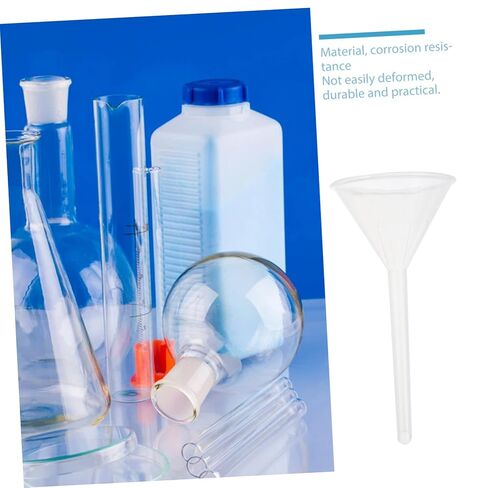Ciieeo 12pcs Plastic Funnel Set Laboratory Funnel Powder for Dosing Oil for School in Saudi Arabia
