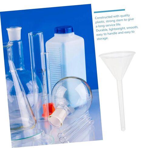 Ciieeo 12pcs Plastic Funnel Set Laboratory Funnel Powder for Dosing Oil for School in Saudi Arabia