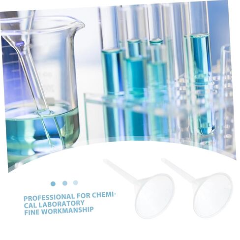 Ciieeo 12pcs Plastic Funnel Set Laboratory Funnel Powder for Dosing Oil for School in Saudi Arabia