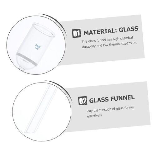 Experiment Funnel Made of Glass Excellent Chemical Durability and Low Thermal Expansion in Saudi Arabia