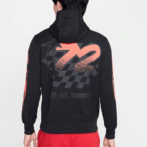 Nike Sportswear Club Men's Pullover Hoodie (IF3362-010, Black) Size XX-Large in Saudi Arabia