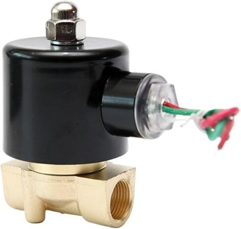 3/8 "24 فولت 110 فولت 220 فولت 12 فولت صمام الملف اللولبي النحاسي المغلق عادة صمام الملف اللولبي DN10 ذو التمثيل المباشر (BSP_110VAC) in Kuwait