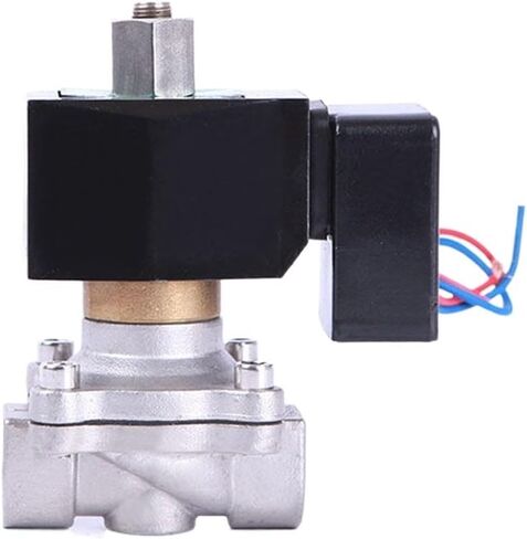 1/2 "صمام ملف لولبي مقاوم للماء من الفولاذ المقاوم للصدأ غير مسخن IP65 مفتوح عادة 1/2 12 فولت صمام الملف اللولبي (NPT_12VDC) in Kuwait