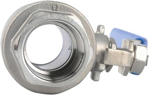 1/2 "3/4" 1 "2" الفولاذ المقاوم للصدأ 304 صمام كروي ملولب DN15 DN20 DN25 DN32 DN40 DN50(1) in Kuwait