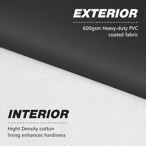 غطاء طاولة بلياردو من الجلد مع جيب بطول 8 أقدام، غطاء طاولة بلياردو عالي التحمل مقاوم للماء والتمزق، أسود، 100 بوصة طول × 56 بوصة عرض × 8 بوصة ارتفاع in Kuwait