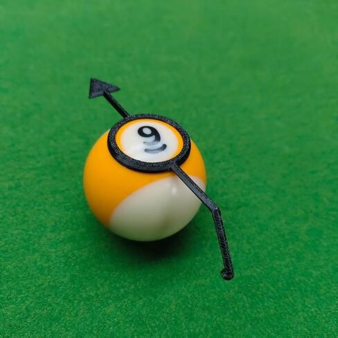 6 عبوات من مساعدات تدريب البلياردو، مدرب كرة جديلة، مساعدة في التصويب للكرات مقاس 2-1/4 بوصة، ملحقات البلياردو، مثالية للمبتدئين واللاعبين المتوسطين (أبيض/أصفر/أسود) in Kuwait