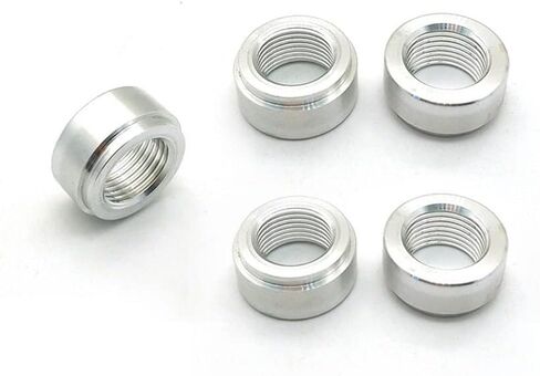 1/8 "NPT Pipe Thread Weld Bung Adapter Aluminum Weld Connector Nut On Bung Pipe Fitting in Saudi Arabia
