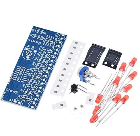 3 Sets of Flowing LED Kit NE555 + CD4017 Flowing Water Lamp Module LED Light DIY Kit Electronic Production Suite(Soldering Required) in Saudi Arabia