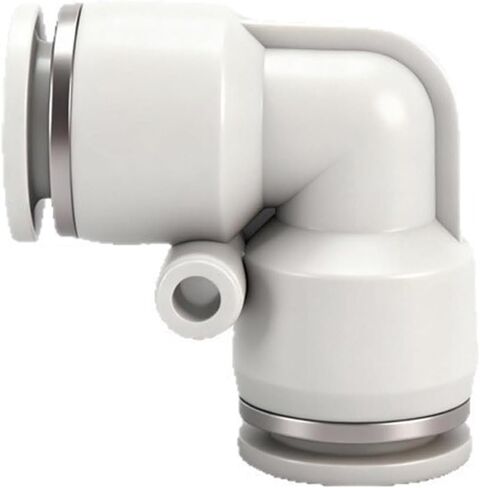 أنبوب هواء هوائي أبيض ينحني من خلال المقابس السريعة PV4/6/8/12/14/16 مللي متر موصل الخرطوم 1 قطعة (PV10) in Kuwait