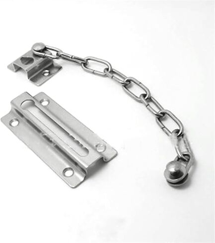 قفل سلسلة من الفولاذ المقاوم للصدأ مضاد للسرقة، قفل سلسلة للباب مضاد للسرقة، قفل سلسلة للباب، قفل تلسكوبي مع برغي in Kuwait