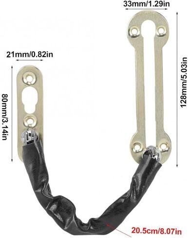 قفل سلسلة قفل الباب من الفولاذ المقاوم للصدأ، قفل باب الأمان، الفندق المنزلي، قفل باب الشقة السكنية، قفل باب الأمان المضاد للسرقة in Kuwait