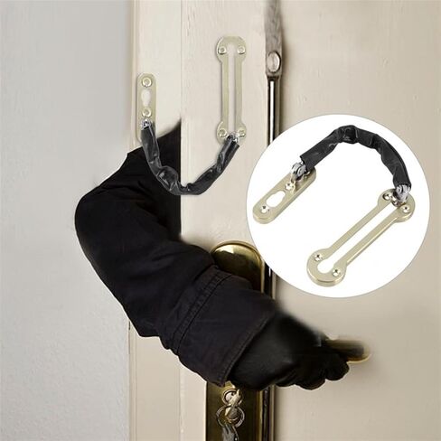 قفل سلسلة قفل الباب من الفولاذ المقاوم للصدأ، قفل باب الأمان، الفندق المنزلي، قفل باب الشقة السكنية، قفل باب الأمان المضاد للسرقة in Kuwait