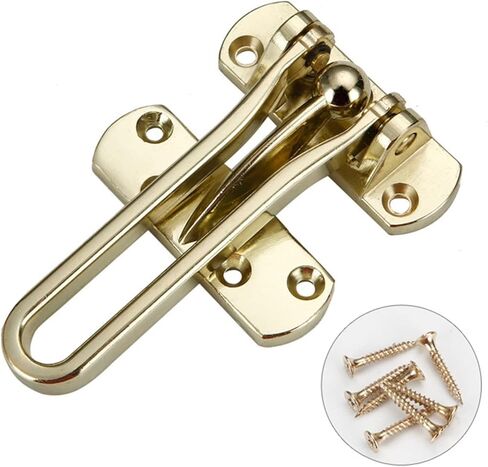 قفل سلسلة مضاد للسرقة، قفل باب بإبزيم سلسلة أمان، إبزيم للباب، سلسلة قفل خلفي، مسمار فندقي آمن in Kuwait