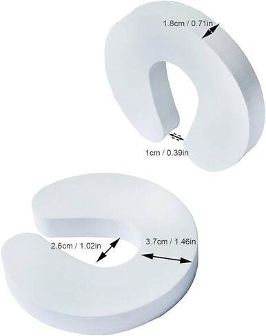 قفل سلسلة على شكل C أقفال خزانة مصفحة مشبك الباب، أقفال أمان لحماية الإصبع، سدادة باب رغوية آمنة، باب مقاوم in Kuwait