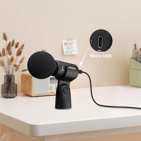 كابل USB بديل بطول 6.6 قدم متوافق مع ميكروفونات Shure MV5 وMV51 وMV88 وMV5C وMV7 - سلك شحن ونقل بيانات متين لميكروفونات Shure USB الرقمية in Saudi Arabia