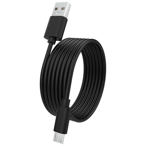 كابل USB بديل بطول 6.6 قدم متوافق مع ميكروفونات Shure MV5 وMV51 وMV88 وMV5C وMV7 - سلك شحن ونقل بيانات متين لميكروفونات Shure USB الرقمية in Saudi Arabia