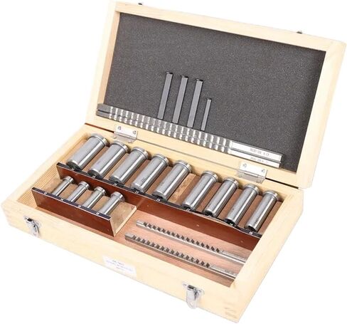 Keyway Broach Kit 22pcs Keyway Broach Kit Metric Size Set in Saudi Arabia