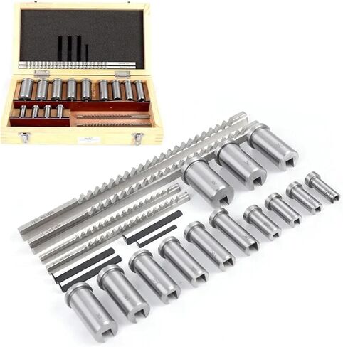 Keyway Broach Kit 22pcs Keyway Broach Kit Metric Size Set in Saudi Arabia