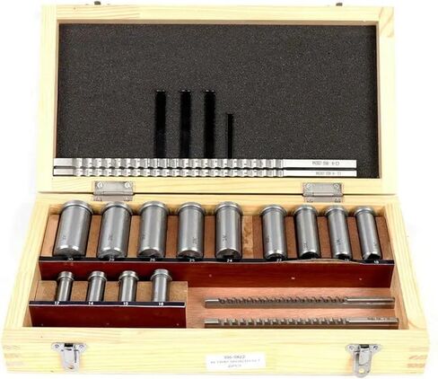 Keyway Broach Kit 22pcs مجموعة Keyway Broach مترية، جلبة مجموعة الرقائق 12-30 HSS Keyway Tool in Saudi Arabia