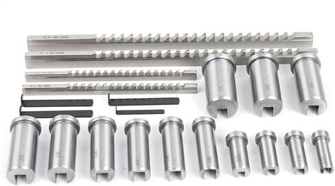 Keyway Broach Kit 22pcs مجموعة Keyway Broach مترية، جلبة مجموعة الرقائق 12-30 HSS Keyway Tool in Saudi Arabia