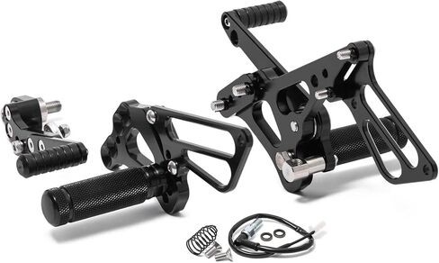 Motorcycle Adjustable Rear Sets Rearsets Foot Pegs for Suzuki GSXR 600 750 2006-2010 2007 2008 2009 in Saudi Arabia