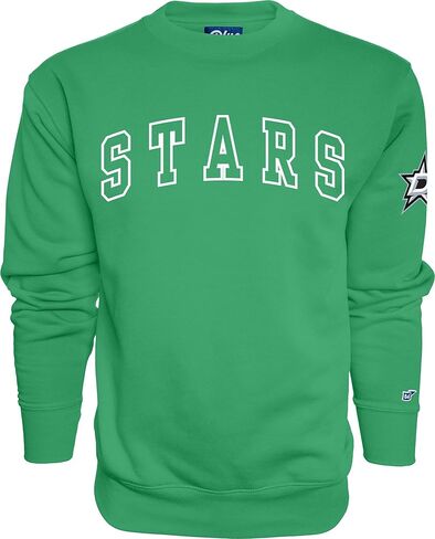 Blue 84 NHL unisex-adult Nhl Officially Licensed Crewneck Sweatshirt Sleeve Logo Team Color in Saudi Arabia