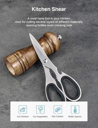 Knife Set, 14 PCS High Carbon Stainless Steel Super Sharp Kitchen Knife Set for Chef with Acrylic Stand, include Steak Knives, Sharpener and Scissors, Ergonomical Design by kincano in Saudi Arabia
