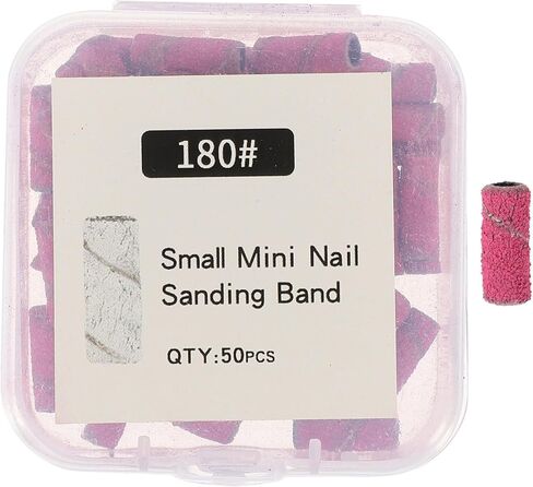 minkissy 50pcs Nail Sanding Bands for Manicure Grit Sanding for Natural Nails Convenient and Practical in Saudi Arabia