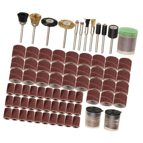 DOITOOL 1set Electric Grinding Accessories Kit Includes Grinding Sanding Bands for Cleaning Polishing and Deburring for Professional and Personal Use in Saudi Arabia