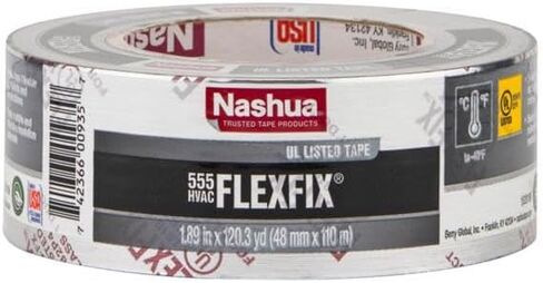 Nashua 1.89 in. W x 120 yd. L Black Duct Tape in Saudi Arabia
