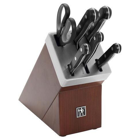 HENCKELS Solution Razor-Sharp 16-pc Knife Set, Chef Knife, Bread Knife, Steak Knife, German Engineered Informed by 100+ Years of Mastery in Saudi Arabia