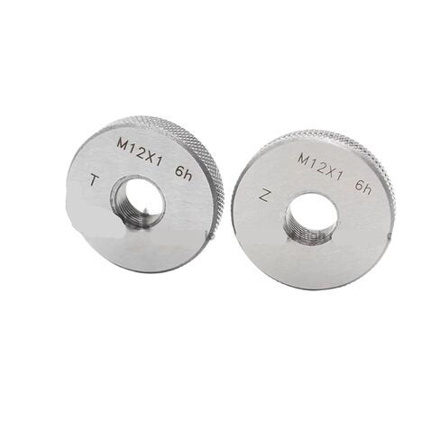 6H Tolerance Right-Hand Ring Gauge M10 - M24 TZ fine Thread External, Pitch 1mm 1.5mm(Pitch 3.0 6h 1set,M16) in Saudi Arabia