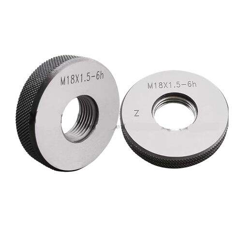 6H Tolerance Right-Hand Ring Gauge M10 - M24 TZ fine Thread External, Pitch 1mm 1.5mm(Pitch 3.0 6h 1set,M16) in Saudi Arabia