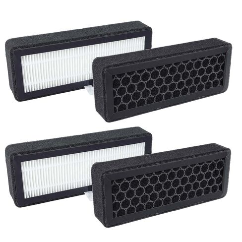 4 عبوات HEPA 13 + فلتر هواء كومبو من الكربون المنشط 丨 لطابعات Bambu Lab P2S ثلاثية الأبعاد 丨 فلاتر المركبات العضوية المتطايرة، PM2.5، الجسيمات متناهية الصغر والروائح - ترشيح مطور بطبقة مزدوجة in Kuwait