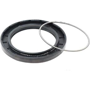 Rotary seal 1pcs Black ID 50-75mm Rubber Oil Seal, TC/FB/TG4 Skeleton Rings NBR Double Lip Gasket for Rotation Shaft(50x75x12mm 1Pcs) in Kuwait